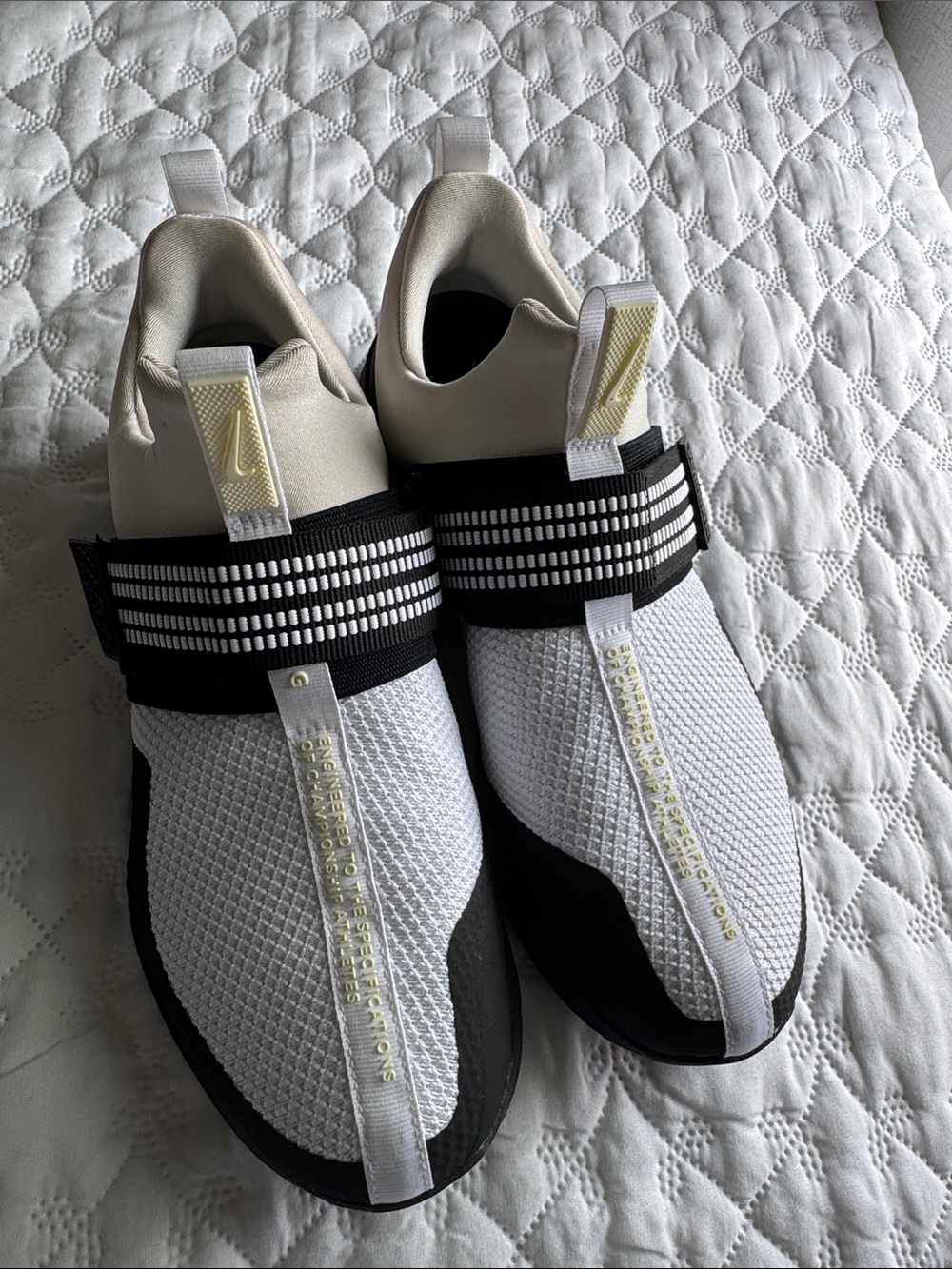 Nike Men’s Slip-On Sneakers in White, Black, Cream